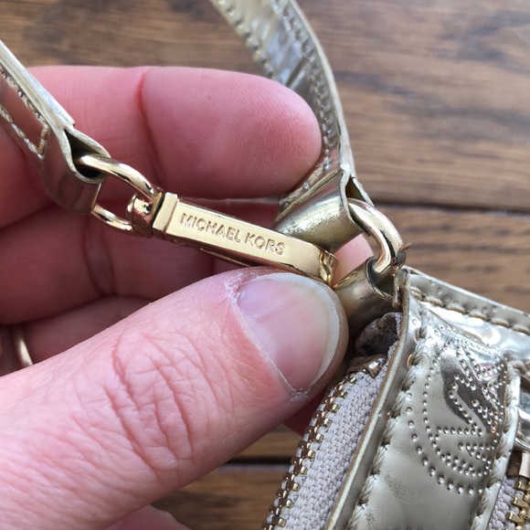Michael Kors gold wristlet - Picture 5 of 8